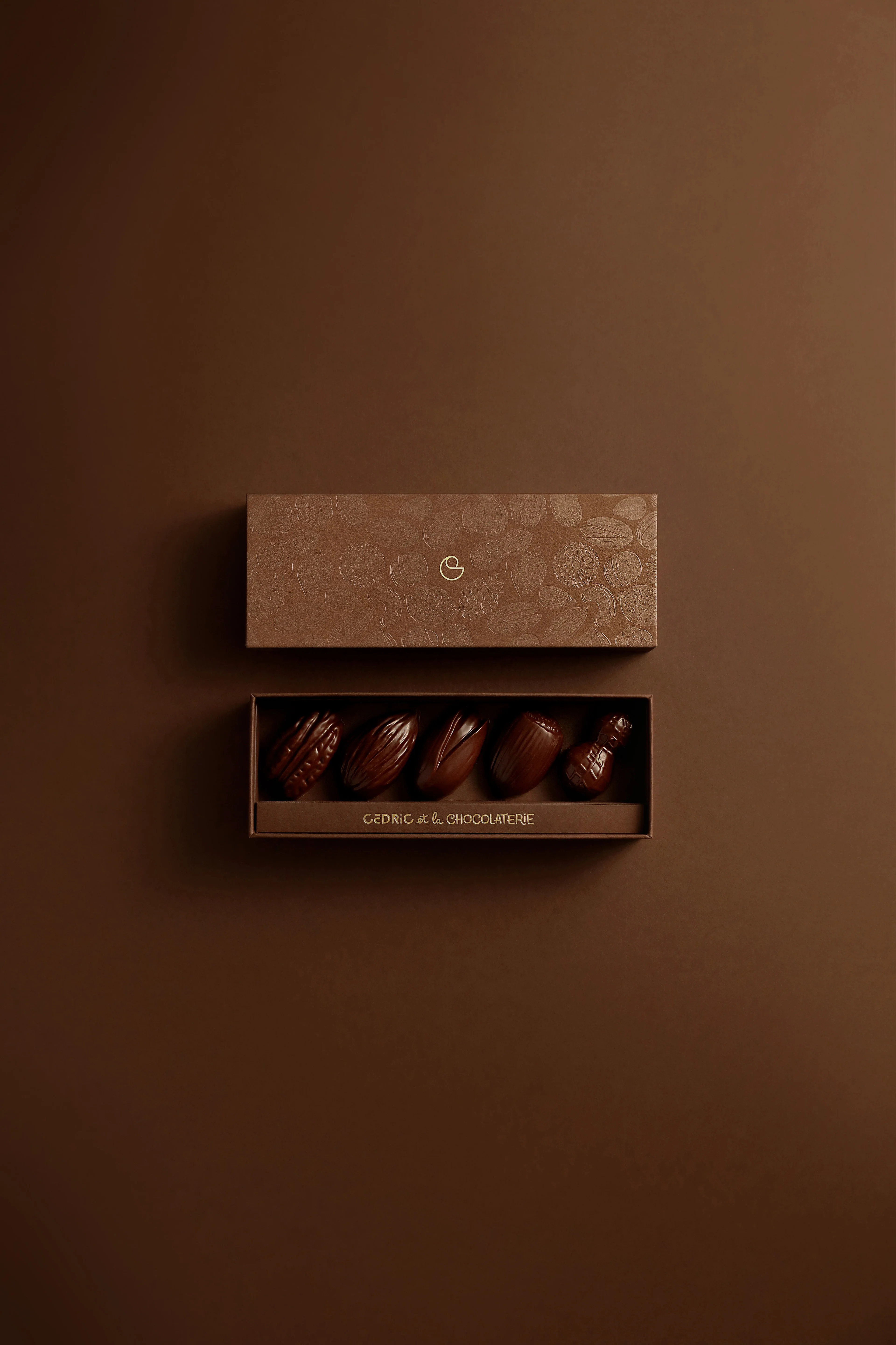 Bonbon 5 pièces chocolat noir