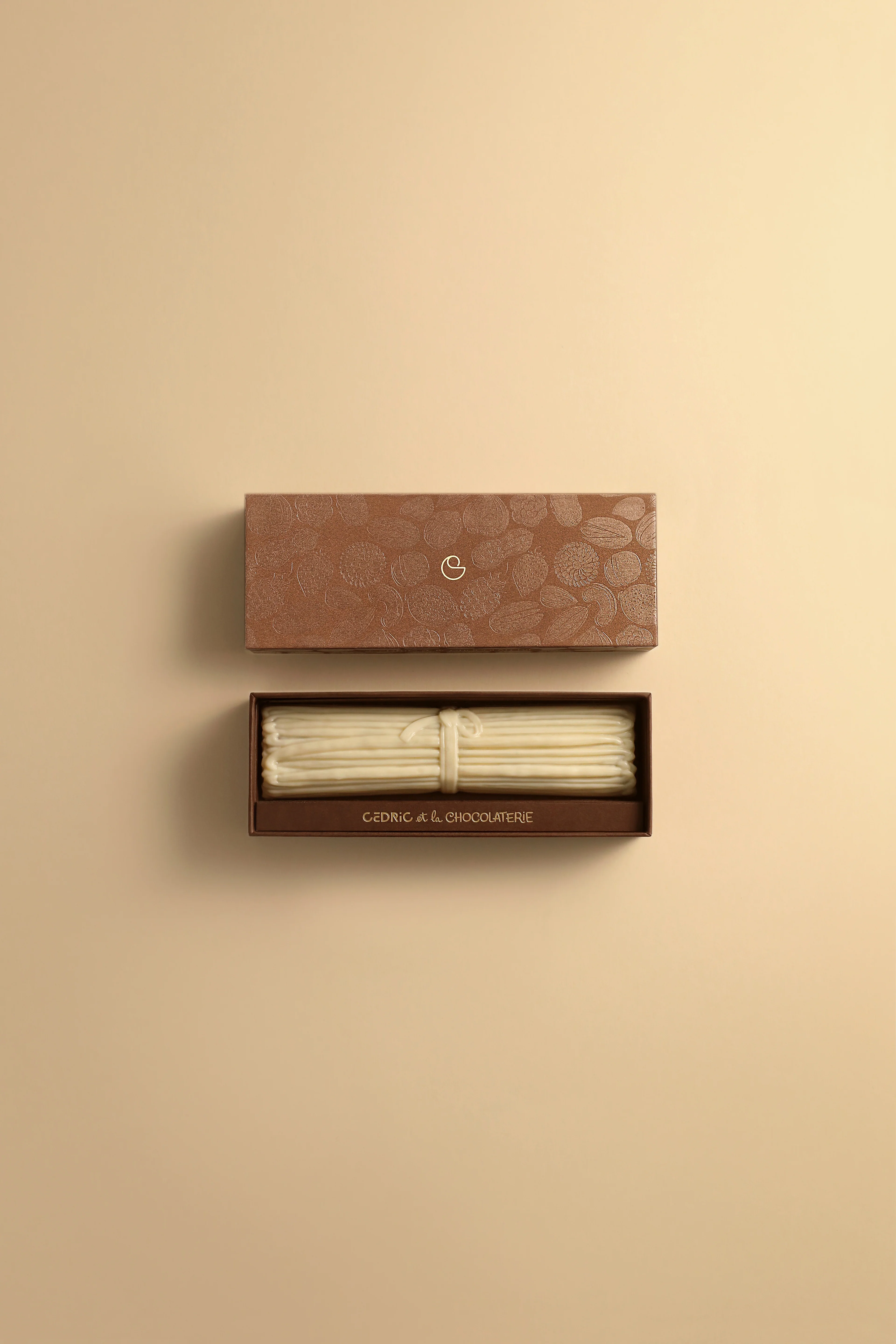 Fagot de vanille chocolat blanc