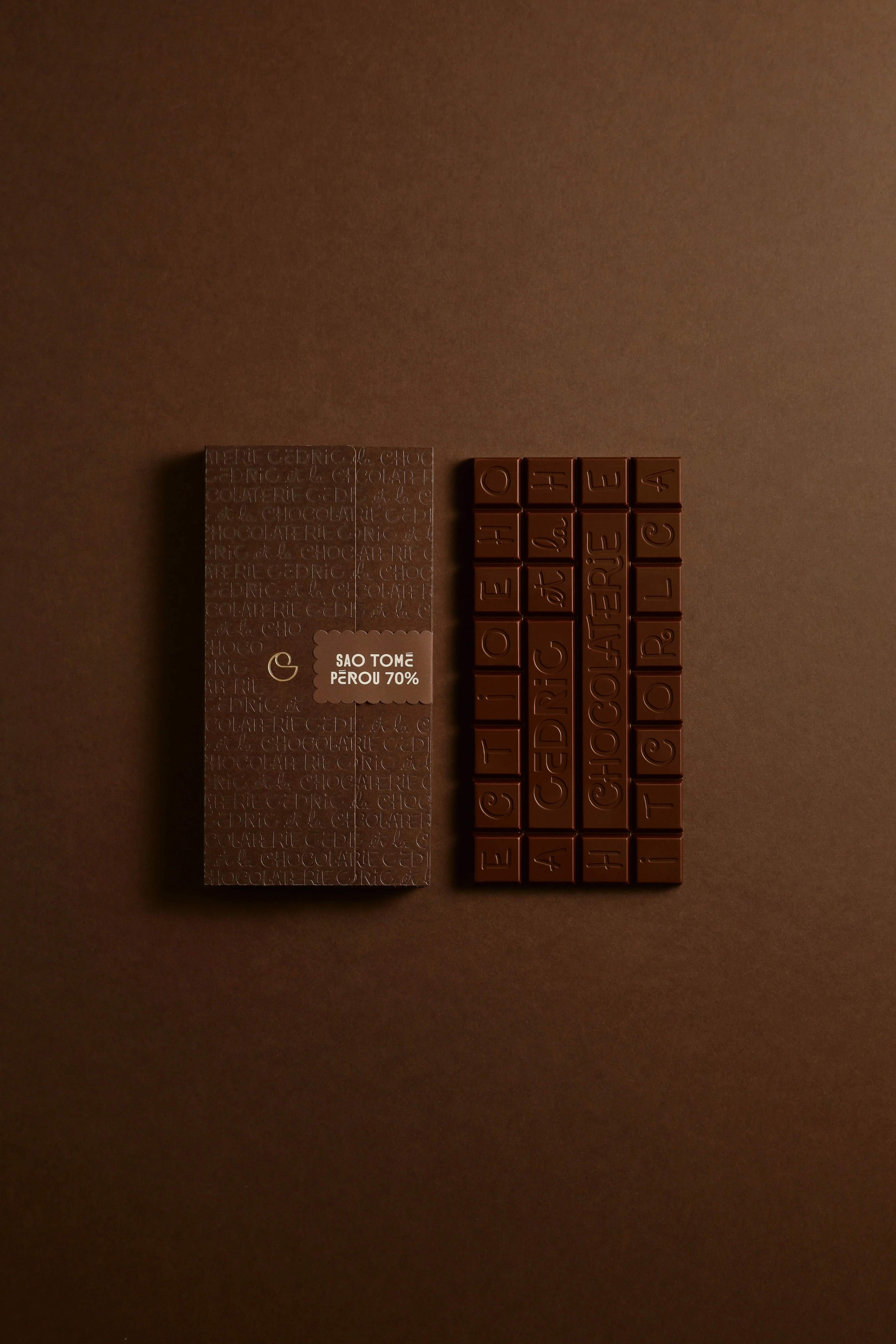Tablette de chocolat Pérou & Sao Tomé 70% - Image 3