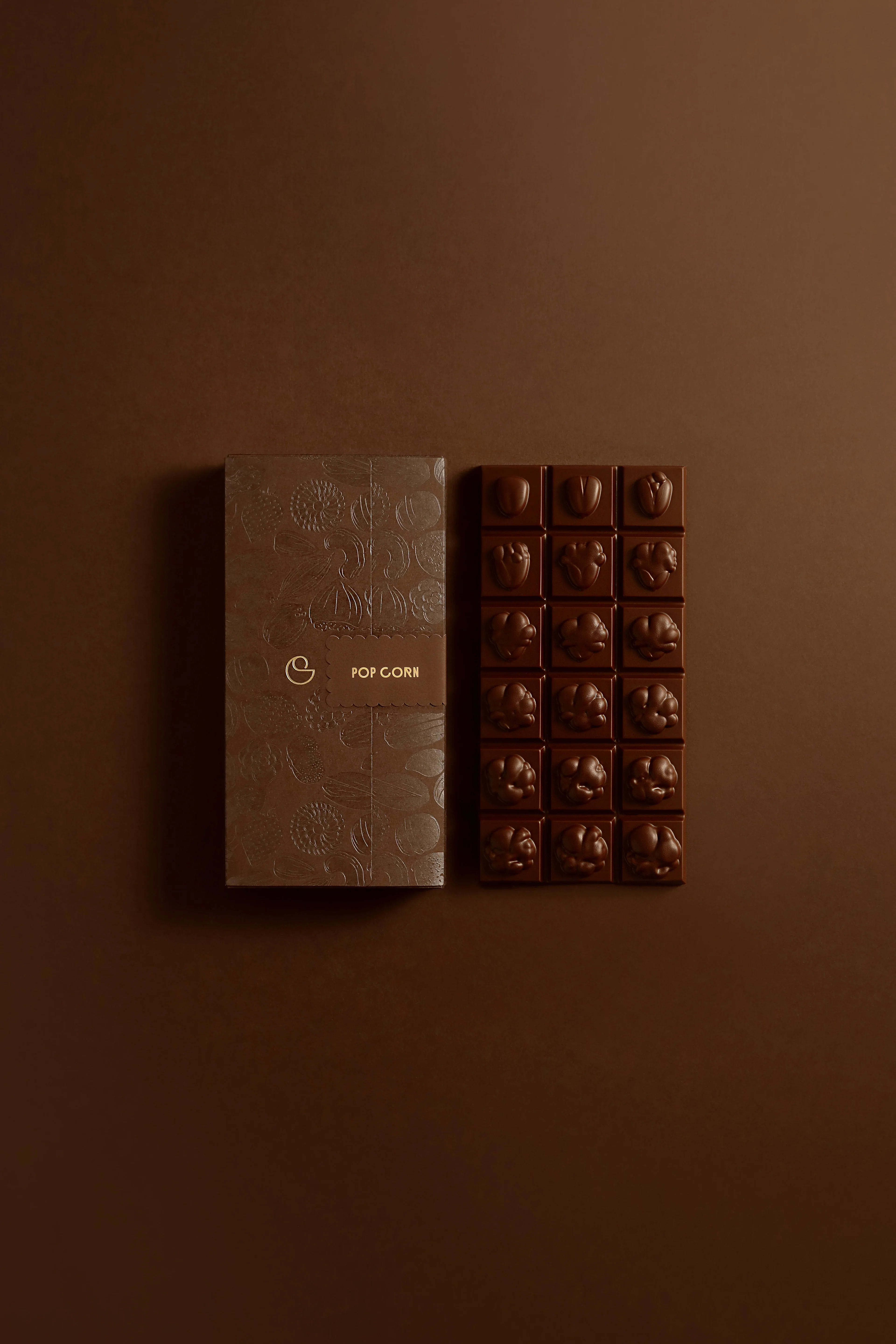 Tablette pop corn chocolat noir - Image 3
